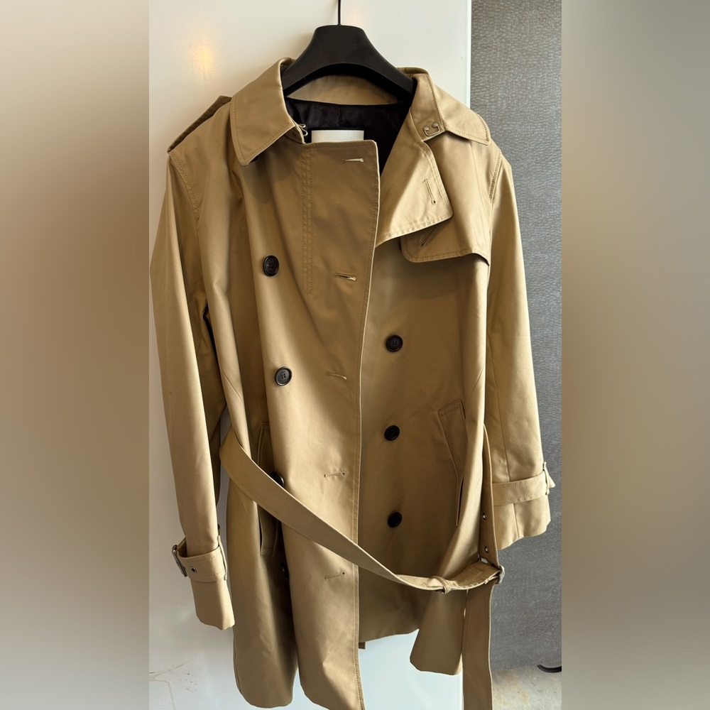 Coach women’s trench tan jacket xl
